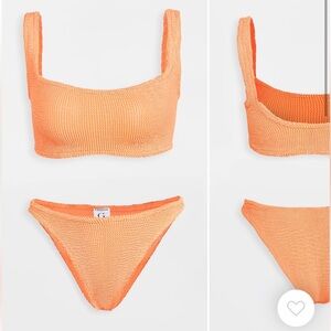 Hunza G Neon Orange Bikini